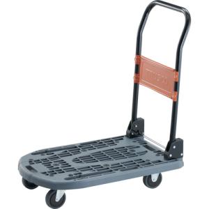 トラスコ中山 樹脂台車 カルティオ 折畳 780mm×490mm アーセナルグレー TRUSCO MPK-720-DG 返品種別B