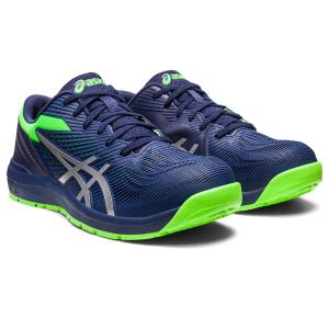 アシックス ウィンジョブ CP121 ピーコート×ピュアシルバー 26.5cm ASICS WINJOB 1273A078.401-26.5 返品種別B｜joshin