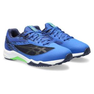 アシックス キッズ・ジュニア用 スニーカー(Asics Blue/ Silver・サイズ：23.5cm) 返品種別A｜joshin