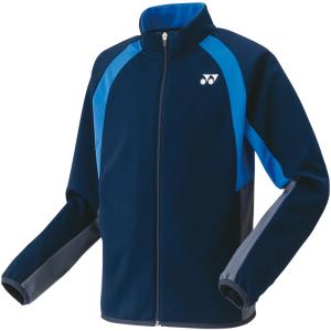 11月9日までの値引き　YONEX ウォームアップジャケット M　青/黒/白 YONEX ヨネックス ジュニアニットウォームアップシャツ ジャケット