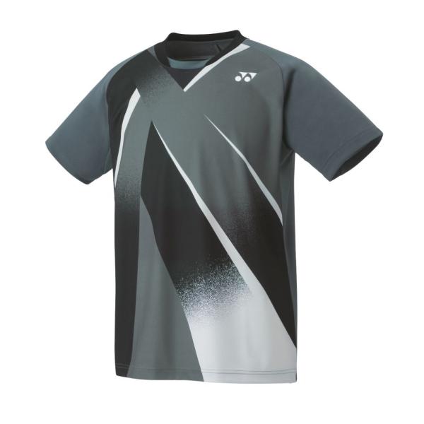 ヨネックス ユニセックス ゲームシャツ(フィットスタイル)(ブラック・サイズ：SS) 返品種別A