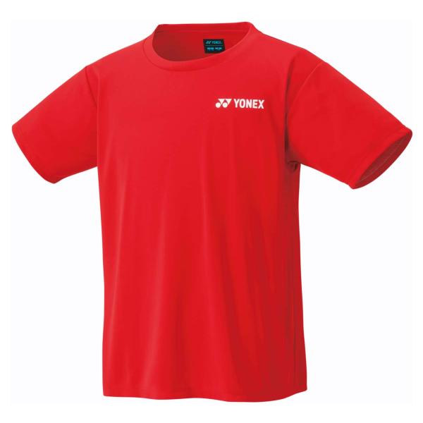 ヨネックス ジュニア ドライTシャツ(サンセットレッド・サイズ：J120) 返品種別A