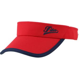 FILA(フィラ) レディース サンバイザー(フィラレッド・サイズ：5355) 返品種別A