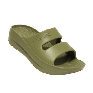 TELIC リカバリーサンダル(Olive・サイズ：ML(25.5-26cm)) 返品種別A｜joshin