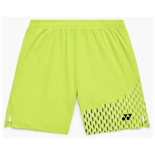 ヨネックス メンズ ニットハーフパンツ(フレッシュライム・サイズ：L)  返品種別A