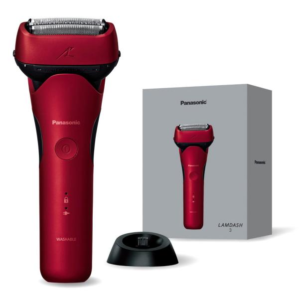 パナソニック メンズシェーバー[電気シェーバー](3枚刃)(レッド) Panasonic LAMDA...