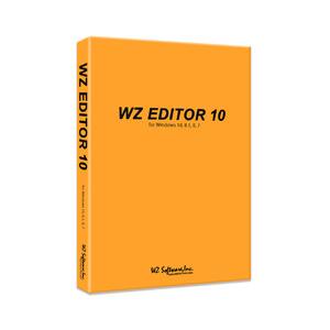 WZソフトウェア WZ EDITOR 10 CD-ROM版 ※パッケージ版 WZEDITOR10/ ...