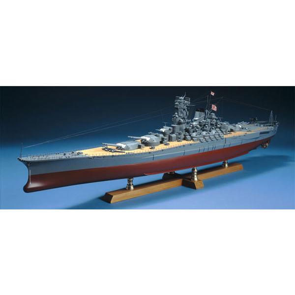 ウッディジョー 1/ 250 木製模型 戦艦大和木製組立キット 返品種別B