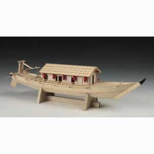 ウッディジョー 1/ 24 木製模型 屋形船木製組立キット 返品種別B