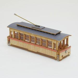 ウッディジョー 懐かしの木造電車＆機関車(Nゲージ)No.2 電車2木製組立キット 返品種別B｜joshin