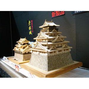 ウッディジョー 1/ 150 木製模型 大阪城 天守閣 ※レーザーカット加工 返品種別B
