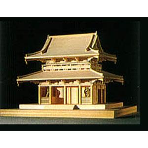 ウッディジョー 1/ 150 木製模型 法隆寺 中門木製組立キット 