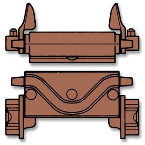 モデルカステン 1/ 35 M4シャーマン戦車用履帯 T62型プラモデルパーツ 