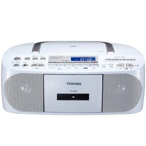 東芝 CD対応ラジカセ(ホワイト) TOSHIBA TY-CDH7-W 返品種別A