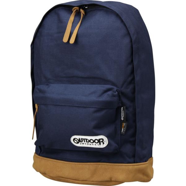 OUTDOOR PRODUCTS ボトムスエードデイパック(ネイビー・約19L) 返品種別A