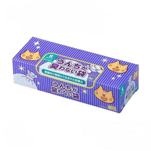 うんちが臭わない袋 BOS ネコ用 箱型 Sサイズ 200枚入 クリロン化成 返品種別A