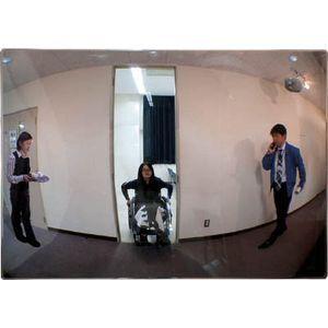 コミー FFミラー通路 左右用(テープ止めタイプ)220×165 室内専用安全  