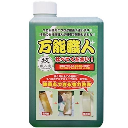 技職人魂シリーズ 万能職人 濃縮替ボトル 1L クレア 返品種別A