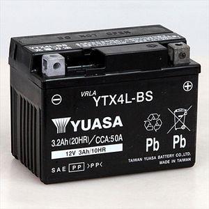 台湾ユアサ バイク用バッテリー(電解液注入・充電済)(他商品との同時購入不可) YUASA YTX4...