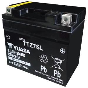 TAIWAN YUASA（台湾ユアサ） YUASA TTZ6V 初期充電済 バイクバッテリー