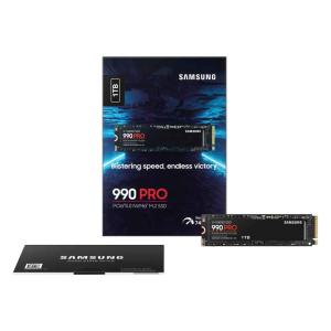 Samsung(サムスン) Samsung SSD 990 PRO 1TB (M.2/ NVMe) 国内正規保証品 MZ-V9P1T0B-IT 返品種別B｜joshin