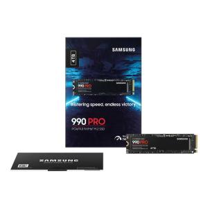 Samsung(サムスン) Samsung SSD 990 PRO 4TB (M.2/ NVMe) 国内正規保証品 MZ-V9P4T0B-IT 返品種別B｜joshin