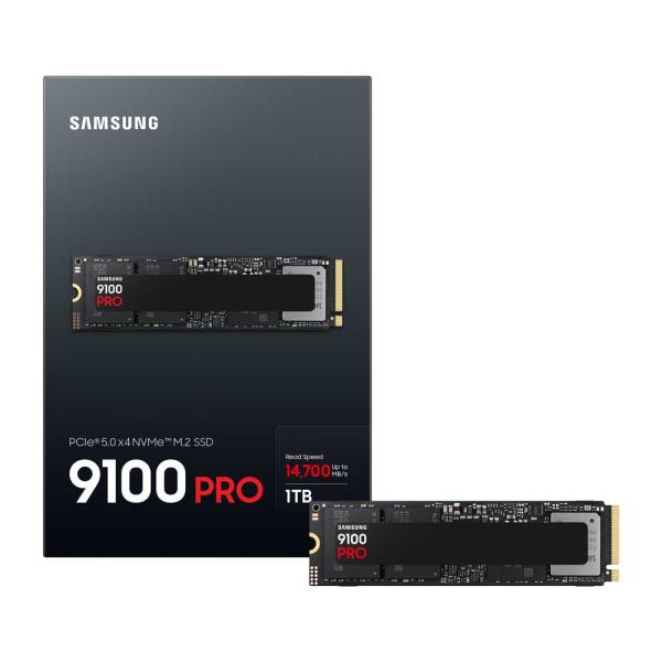 Samsung｜サムスン SSD 9100 PRO 1TB (M.2/ PCIe 5.0 NVMe)...
