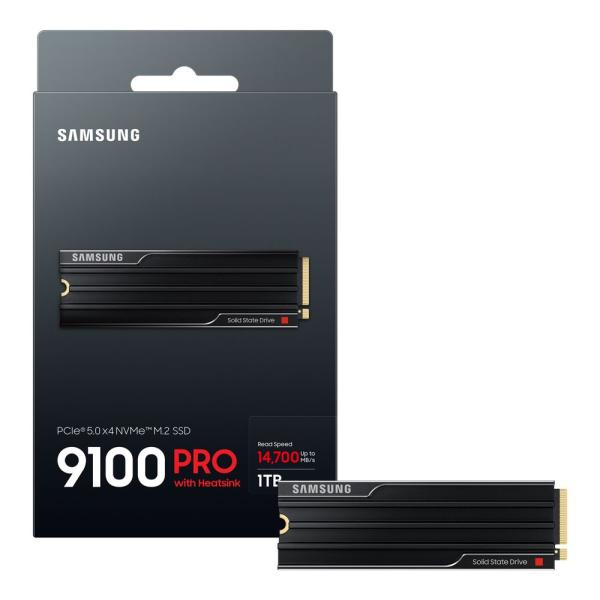 Samsung｜サムスン SSD 9100 PRO with Heatsink 1TB (M.2/ ...