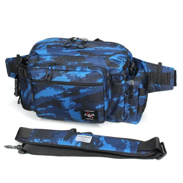 LSD ヒップバッグチューンドネオ(ブルーカモ)  返品種別A