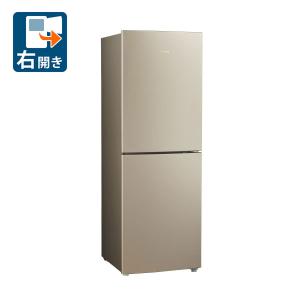 (標準設置料込) ハイアール 218L 2ドア冷蔵庫(ゴールド)(右開き) Haier JR-NF218B-N 返品種別A