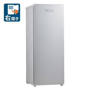 (標準設置 送料無料) ハイアール 153L 冷凍庫(フリーザー)シルバー (フリーザー)Haier JF-NUF153B-S 返品種別A
