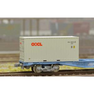 朗堂 (再生産)(N) MC-2104 20fドライコンテナタイプ OOCL(3個入)