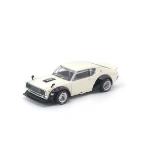 PRE005 SKYLINE GT-R V8 DRIFT HAKOSUKA メタリック シルバー POP RACE