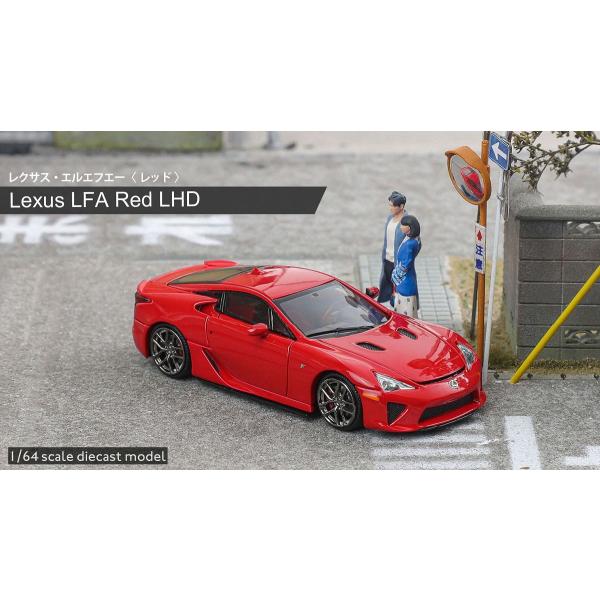 MODEL 1 1/ 64 レクサス・LFA - Red(C33206)ミニカー 返品種別B