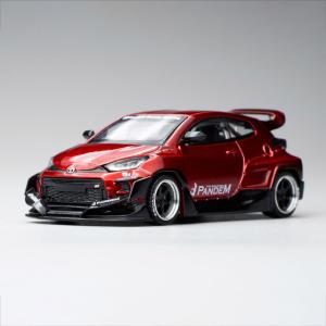 POP RACE 1/ 64 GR YARIS PANDEM RED(PR64004)ミニカー 返品種別B