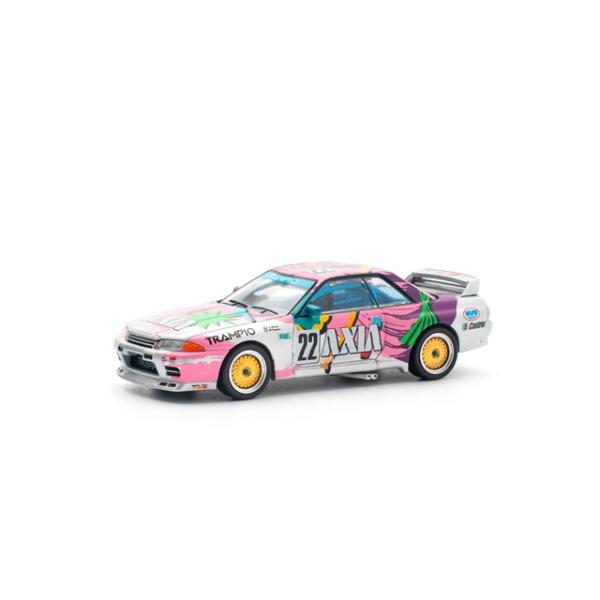 POP RACE 1/ 64 NISSAN SKYLINE GT-R R32 #22 AXIA GR...