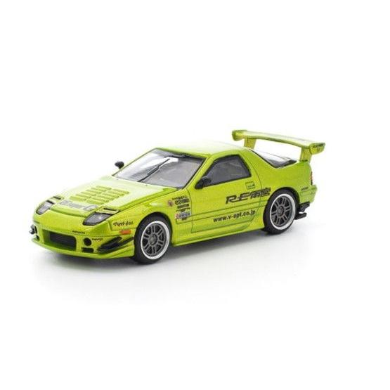 POP RACE 1/ 64 マツダ RX-7(FC3S) RE:雨宮 ルミナスグリーン(PR640...