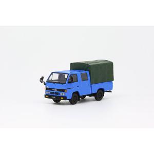 MODEL 1 1/ 64 いすゞ NHR 1987 ブルー LHD(幌付き)(T66642)ミニカ...