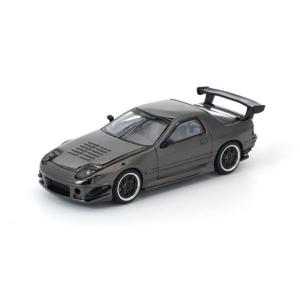 POP RACE 1/ 64 マツダ RX-7(FC3S)RE雨宮 ダーククローム(PRDC008)...