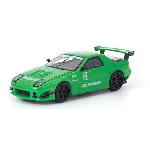POP RACE 1/ 64 マツダ RX-7(FC3S)RE雨宮 グリーン(PR640339)ミニ...