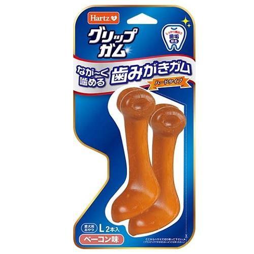 ハーツ グリップガム L ベーコン味 2本入 住商アグロインターナショナル 返品種別B