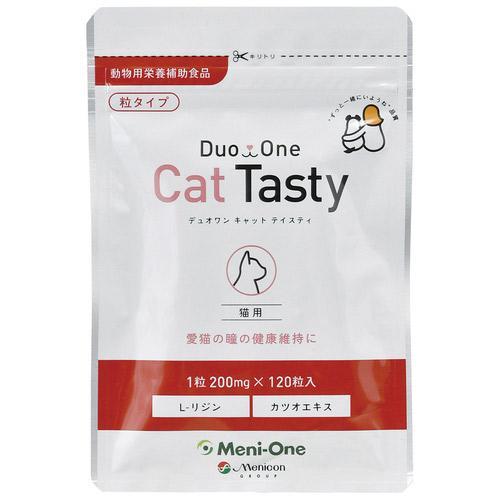 Duo One Cat Tastyタイプ(デュオワンキャットテイスティ) 猫用 120粒入 メニワン...