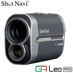 ショットナビ レーザー距離計測器 Voice Laser GR Leo PRO(カーボングレー) ShotNavi GRLEOPRO 返品種別A