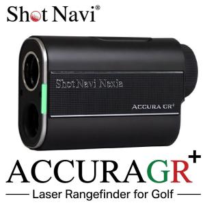 ショットナビ レーザー距離計 ACCURA GR+(ブラック) 返品種別A