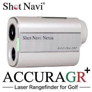 ショットナビ レーザー距離計 ACCURA GR+(ホワイト) 返品種別A