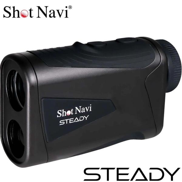 ショットナビ レーザー距離計 STEADY(ブラック)  返品種別A