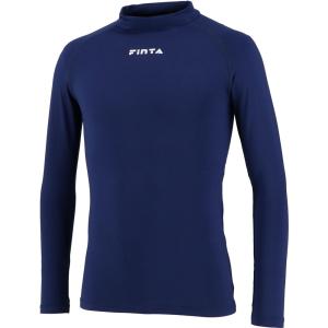 FINTA サッカー フットサル用 インナーシャツ ユニセックス 長袖 ハイネック FNT-FTW7027-011-L
