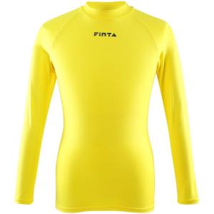 FINTA サッカー フットサル用 インナーシャツ ユニセックス 長袖 ハイネック FNT-FTW7027-041-L
