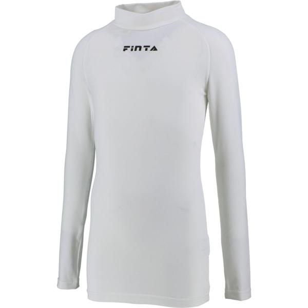 FINTA(フィンタ) サッカー・フットサル用 インナーシャツ(ホワイト・サイズ：130cm) 返品...