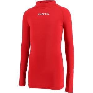 FINTA(フィンタ) サッカー・フットサル用 インナーシャツ(レッド・サイズ：160cm) 返品種...
